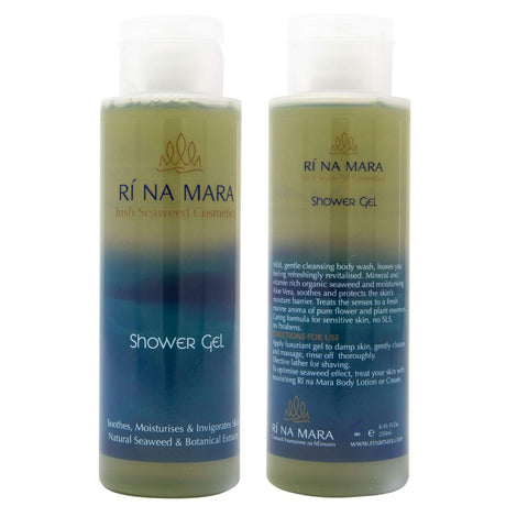 OC840 Irish Seaweed Aloe Vera Shower Gel Back Creative Irish gift