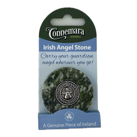 OD709 Irish Guardian Angel Connemara Marble Pocket Stone Creative Irish gift