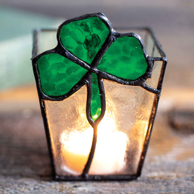 Shamrock Votive Holder - Creative Irish Gifts