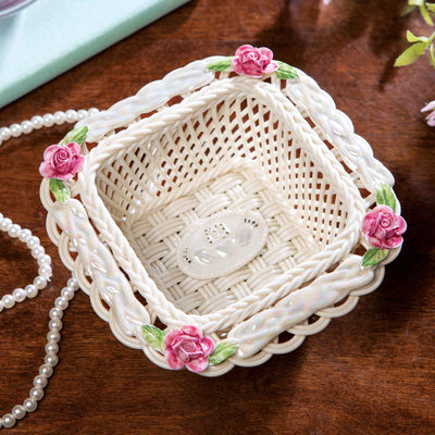 Belleek Claddagh Friendship Basket - Creative Irish Gifts