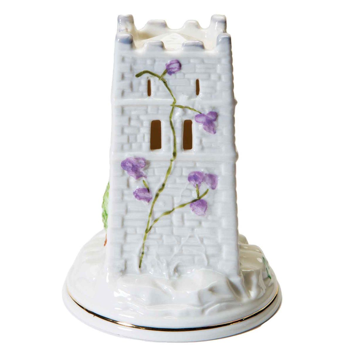 Belleek Monea Castle Lamp - Creative Irish Gifts