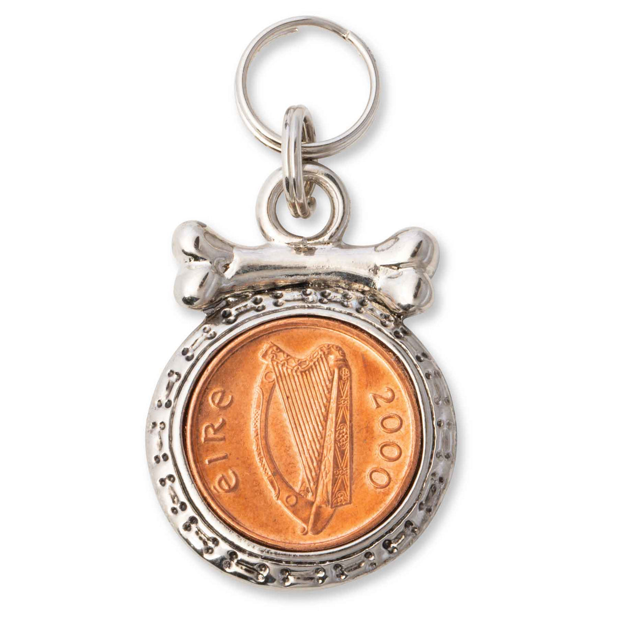 Engraveable Irish Penny Dog Collar Tag - Creative Irish Gifts
