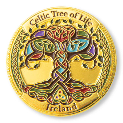 Tree of Life Coin - Creative Irish Gifts