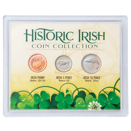 Irish Coin Collection, set of 3 - Creative Irish Gifts