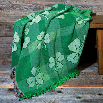 Shamrock Blanket - Creative Irish Gifts