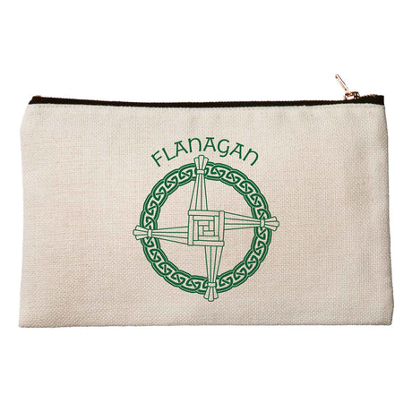 Personalized St Brigid Cross Cosmetic Bag - Creative Irish Gifts