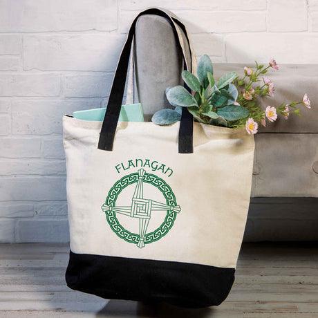 Personalized St Brigid Cross Tote Bag - Creative Irish Gifts