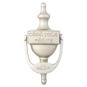 Cead Mile Failte Claddagh Door Knocker -Pewter - Creative Irish Gifts