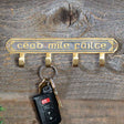Antique Brass Irish Key Holder- Cead Mile Failte Design - Creative Irish Gifts