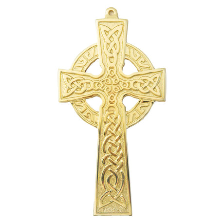 Small Irish Celtic Cross, Gold - Creative Irish Gifts