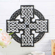 Celtic Cross Wall Hanger, Black - Creative Irish Gifts