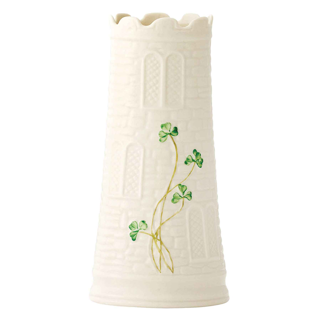 Belleek Classic Castle Vase - Creative Irish Gifts