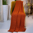 OG701 Fisherman Wool Aran Basket Throw, Savanna Creative Irish Gifts.com