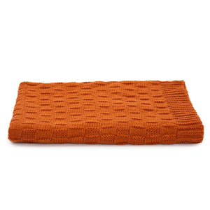 OG701 Fisherman Wool Aran Basket Throw, Savanna color  Creative Irish Gifts.com