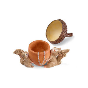 OG715 Irish Squirrels & Acorn Resin Ornament Creative Irish Gifts.com
