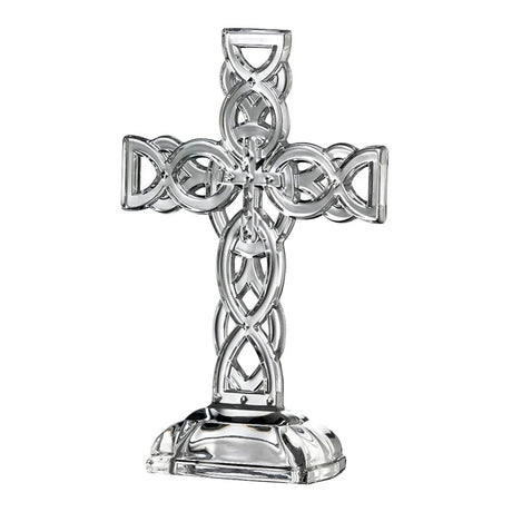 OX014 Galway Crystal Celtic Cross Studio Creative Irish Gifts
