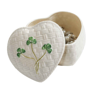 Belleek Kylemore Trinket Box - Creative Irish Gifts