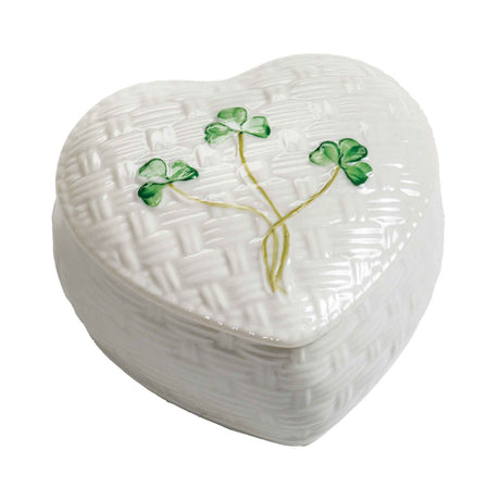 Belleek Kylemore Trinket Box - Creative Irish Gifts