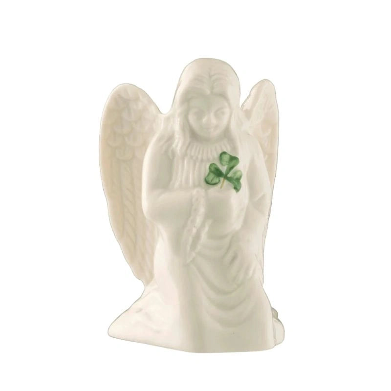 OY306 Belleek Angel of Protection Figurine Studio Creative Irish Gifts