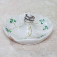 Belleek Classic Shamrock Ring Holder - Creative Irish Gifts