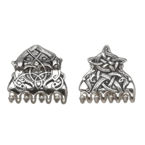 P337 Pewter Celtic Hair Clip Set - Creative Irish Gifts