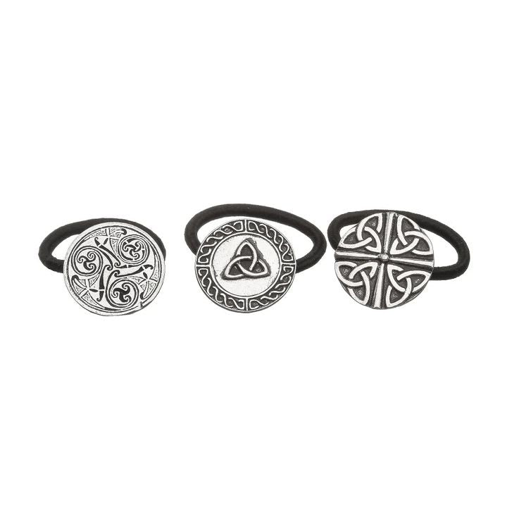 Celtic Pewter Hair Ties - Creative Irish Gifts