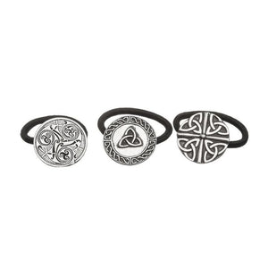 Celtic Pewter Hair Ties - Creative Irish Gifts
