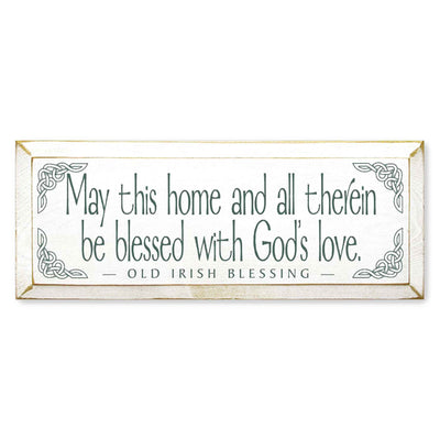 Home Be Full Wood Sign - Creative Irish Gifts