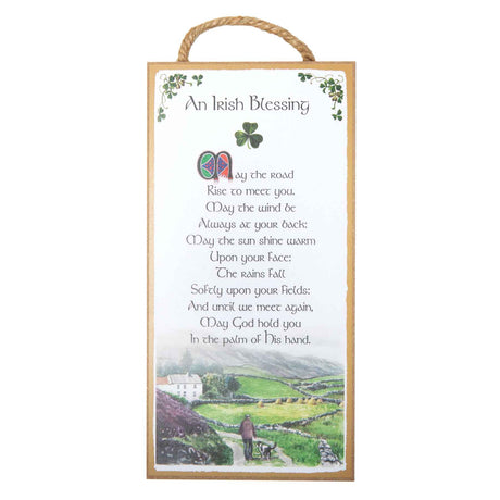 May The Road Rise Plaque - Creative Irish Gifts