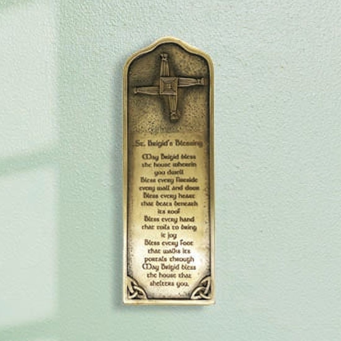 PG701 Engraved St. Brigid's Blessing Wall Plaque Creative Irish Gifts.com