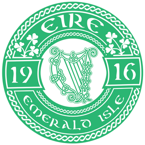 Celtic Harp Stamp - Creative Irish Gifts