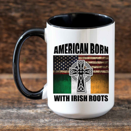 American Born Stamp Mug - Creative Irish Gifts