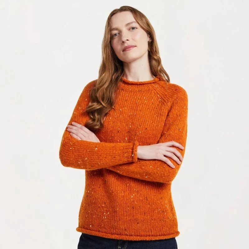 Ladies Irish Wool Tweed Sweater Creative Irish Gifts