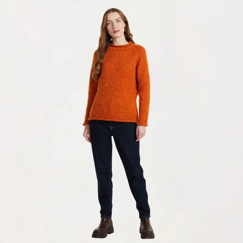 Ladies Irish Wool Tweed Sweater Creative Irish Gifts