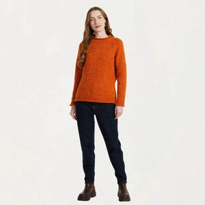 Ladies Irish Wool Tweed Sweater Creative Irish Gifts
