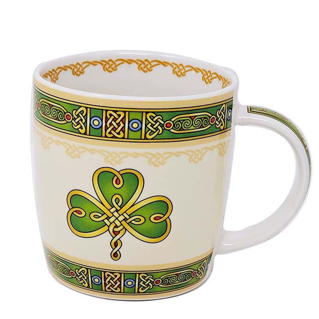 GS-CL-299-437 Bone China Celtic Shamrock Coffee Mug Creative Irish Gifts