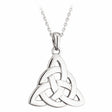 S4095 Silver Trinity Knot Celtic Pendant  Creative Irish Gifts
