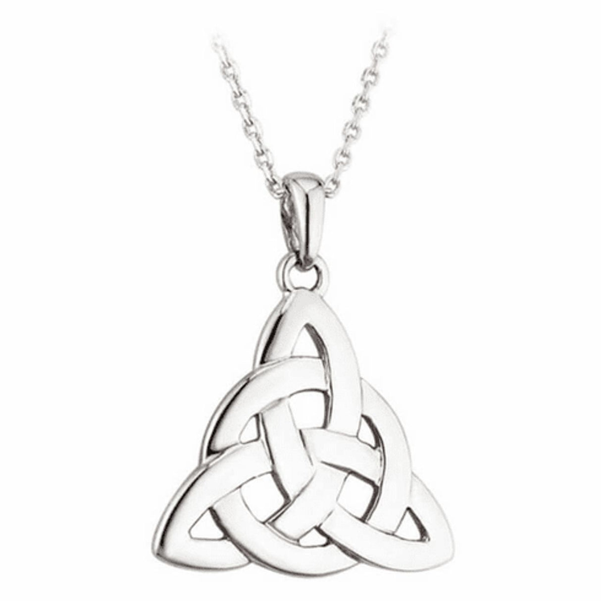 S4095 Silver Trinity Knot Celtic Pendant  Creative Irish Gifts
