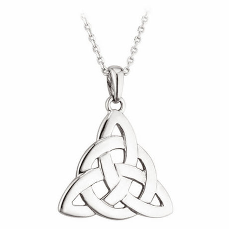 S4095 Silver Trinity Knot Celtic Pendant  Creative Irish Gifts
