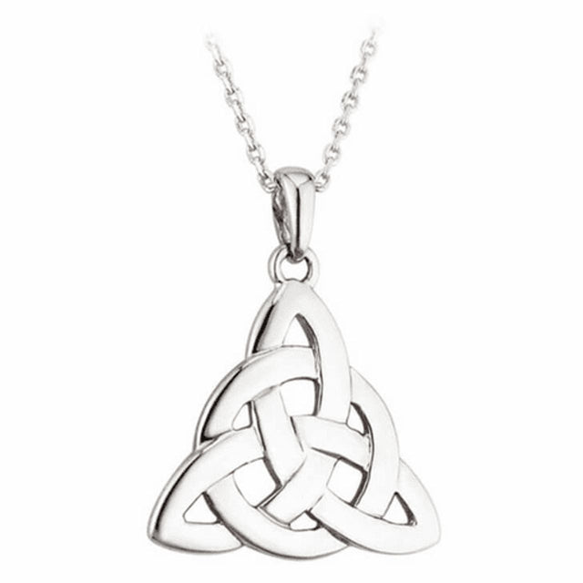 S4095 Silver Trinity Knot Celtic Pendant  Creative Irish Gifts
