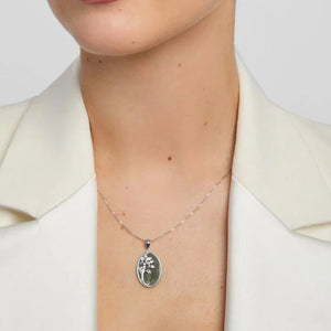 Connemara Marble & Sterling Silver Celtic Tree of Life Pendant Lifestyle Creative Irish Gifts