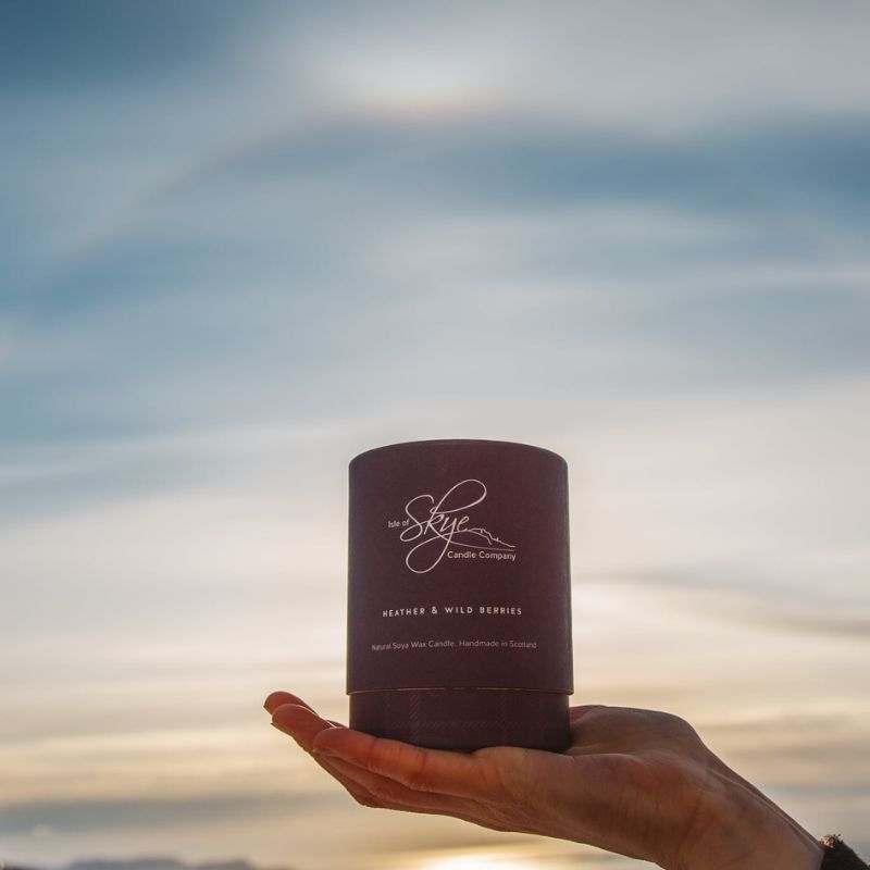 Scottish Handmade Isle of Skye Candle, Medium Creative Lifestyle Irish Gifts