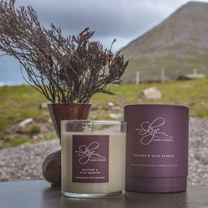 Scottish Handmade Isle of Skye Candle, Medium Heather Wild Creative Irish Gifts