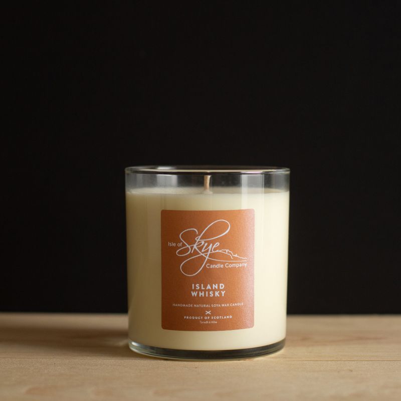 Scottish Handmade Isle of Skye Candle, Medium Island Whisky Creative Irish Gifts