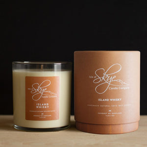 Scottish Handmade Isle of Skye Candle, Medium Island Whisky Creative Irish Gifts