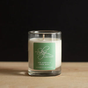 Scottish Handmade Isle of Skye Candle, Small Mint Creative Irish Gifts