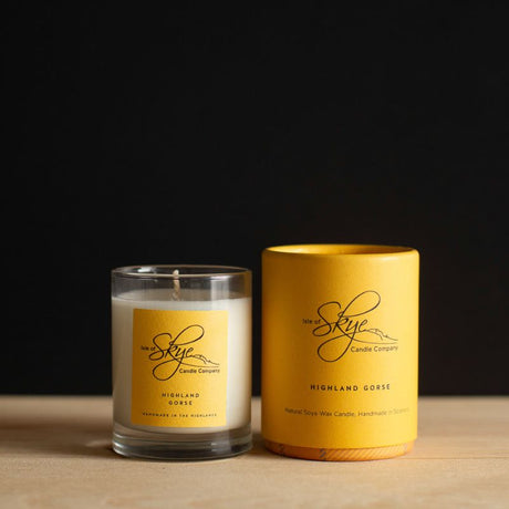 Scottish Handmade Isle of Skye Candle, Small Highland Gorse Creative Irish Gifts