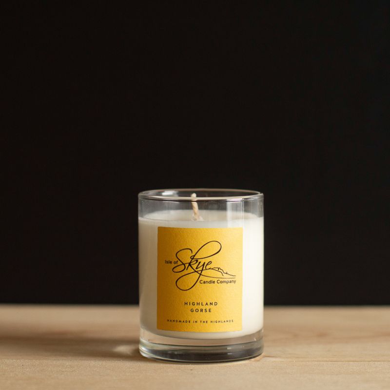 Scottish Handmade Isle of Skye Candle, Small Highland Gorse Creative Irish Gifts