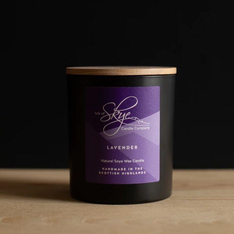 Scottish Handcrafted Isle of Skye Candle Lavender Creative Irish Gifts