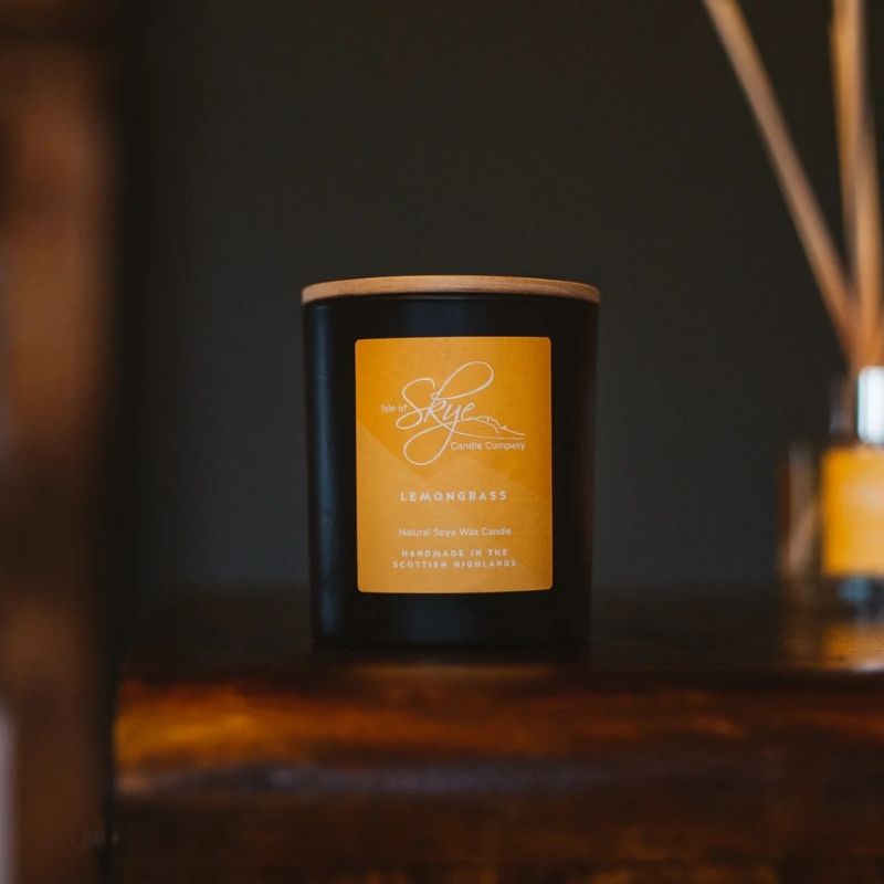 Scottish Handcrafted Isle of Skye Candle Lemongrass Creative Irish Gifts